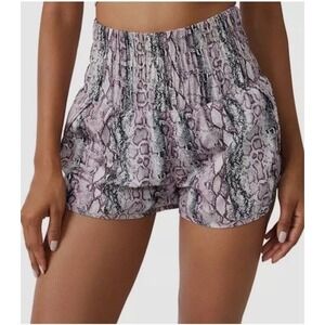 Free‎ people FP Movement Size XS Women's The Way Home Printed Shorts Anaconda